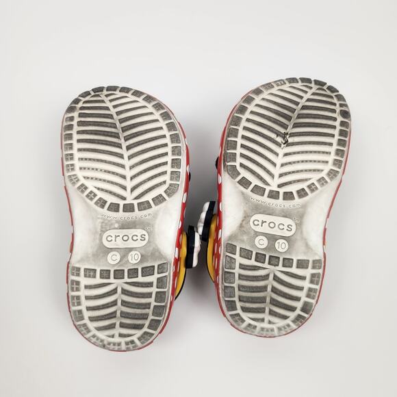 Crocs x Disney Minnie Mouse Ears Slip on Shoes Kids Size 10 - Picture 9 of 9